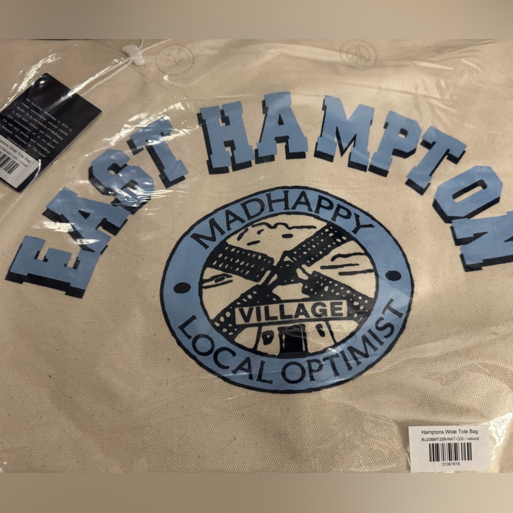 NWT Madhappy East Hampton Tote Bag - Picture 6 of 6